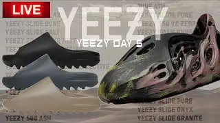 LIVE COP YEEZY DAY 5 HUGE YEEZY SLIDE & YEEZY FOAM RNNR RESTOCK!