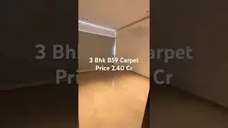 Luxurious 3 Bhk 859 Carpet || 3 BHK Mulund #3bhk