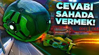 TİLT EDEN RAKİBE KUXIR PİNÇLE YANIT! (@Aydigal Rocket League Türkçe)