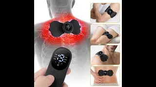 Electric Cervical Massage Patch Low Frequency Pulse Massage Pad