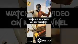 Mixamo в Unreal Engine 5: Импорт плавной анимации в Metahuman ✅ #unrealengine #animation #ue5