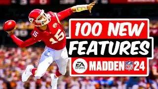 100 New Madden 24 Features In 10 Minutes!