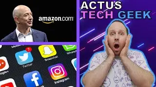 ACTUS Tech Geek - Amazon le Patron s&rsquo;en Va et la Popularit&eacute; des R&eacute;seaux Sociaux