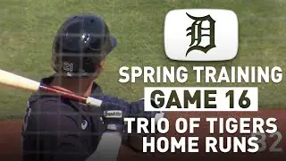 Detroit Tigers Spring Training Game 16 Highlights