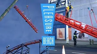 Retracking The Big One at Blackpool Pleasure Beach | February 2023
