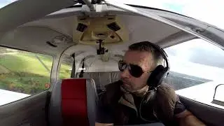Denham - Bovingdon - PA28 Piper Warrior 161 G-JACA Flying a short flight for my Currency check [PPL]