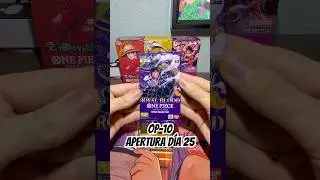 Apertura d&iacute;a 25 op-10 #cards #coleccionismo #fanatics #luffy #onepiece #onepiececardgame #tcg