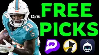 (HUGE VALUES💣) NFL MONDAY PRIZEPICKS BEST BETS TODAY | PLAYER PROPS December 15th #nflpicks