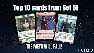 10 лучших карт из выпуска 6! | Secrets of Power | Star Wars Unlimited