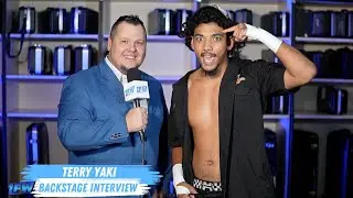 Terry Yaki Backstage Interview at 1 Fall Wrestling