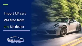 Import UK cars VAT free from any UK dealer