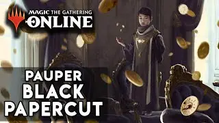 8 Rack In Pauper? | PAUPER Mono Black Papercut - Magic The Gathering Online