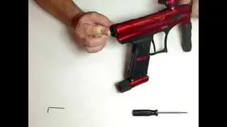 Tippmann Crossover XVR Tooless Bolt Removal End Cap Break Down