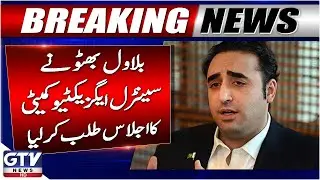 Bilawal Bhutto Summons PPP's Central Executive Committee | Big Decisions Expected | Breaking News