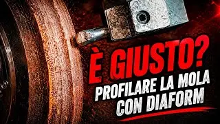 PROFILARE LA MOLA con Diaform. Il gesto e il contrasto che cambia la finitura