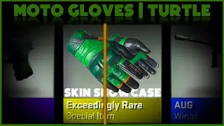 ★ Moto Gloves | Turtle (Field-Tested) [ SKIN SHOWCASE ] + Bowie Knife | Slaughter