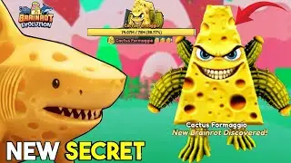 *NEW SECRET* Cactus Formaggio In Brainrot Evolution Update 39 (Roblox) | Crew TV Channel