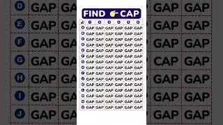 Find the ODD Number - CAP | Numbers and Letters Edition | Fun Quiz #quiz #shorts