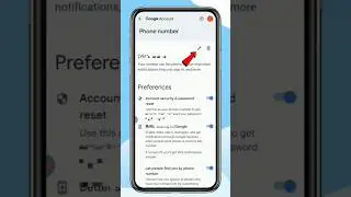 Gmail Me Phone Number Change Ka Asaan Tarika! 😲 #GmailTips#GmailTrick #GoogleAccount #TechHindi