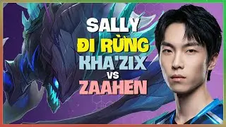 Sally Thách Đấu Trung Quốc Trình Diễn Lối Chơi Kha'Zix Ác Mộng Đi Rừng Vietsub