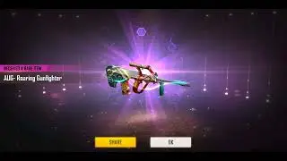 Weapon Royale Roaring Gunfighter Aug skin 2022
