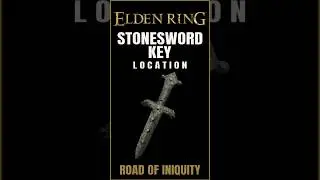 Stonesword Key Location near Road of Iniquity in Elden Ring