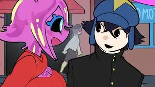Alien Girl Poki Coffee Walk | MaxNeton Comic Dub