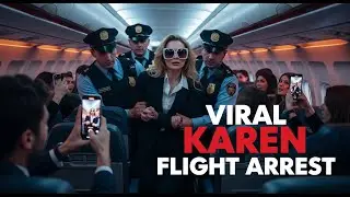Viral Karen Flight Arrest #policecorruption #truecrimestories #crime  #crimestory #crimedocumentary