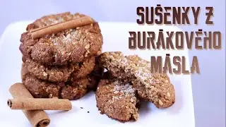 Su&scaron;enky z bur&aacute;kov&eacute;ho m&aacute;sla / Peanut butter cookies recipe