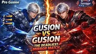 He Challenged Me to a Gusion vs Gusion Custom | Fagi Master Skill Difference... #mobilelegends