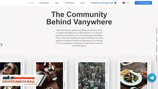 Vanywhere - Обзор инновационного проекта!