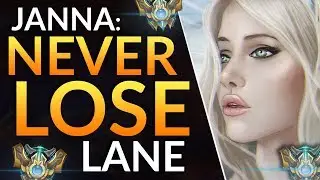 WIN EVERY LANE as SUPPORT - PRO JANNA LANING TIPS | LoL Challenger Gameplay Guide