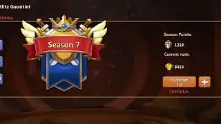 Castle Clash F2P - Blitz Gauntlet Battle