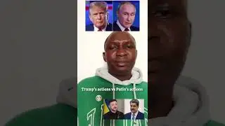 Trump's targeted operation in  Venezuela vs Putin's prolonged conflict in Ukraine. Sometimes...
