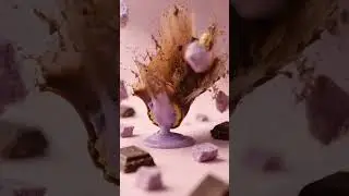 chocolate bar explosion #delicious #snack #food #explosion #fun