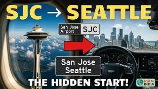 SJC to Seattle Flight Journey & Luxury Sports Car! #Seattle