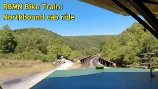 Northbound cab ride on the Reading & Northern Bike Train | GP38-2 #2014