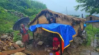 This Is Himalayan Village Life During Heavy Rainy Season | Ep-67 Rural  Life Nepal 🇳🇵
