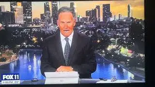 Law & order svu end credits USA & KTTV Fox 11 Weekend News open