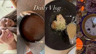 Daily Vlog🩷-Úklid,Škola,Večeře,Muzeum,Pečení