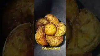 Crispy Brinjal fry