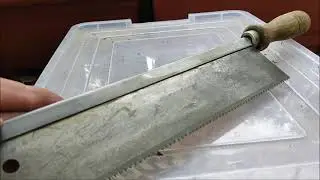 Hand Saw Cleaning