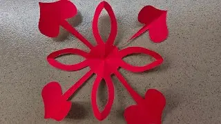 How to make this Beautiful Paper Cutting Design. Heart ❤️ is included in the shape