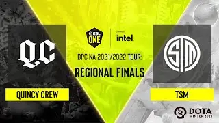 Dota2 - Quincy Crew vs. TSM FTX - Game 3 - DPC NA 2021/2022 Tour 1: Regional Finals