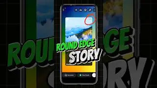 iPhone Round Edge Story without Any App & PNG | iOS Story with Timer on Android Instagram 🔥