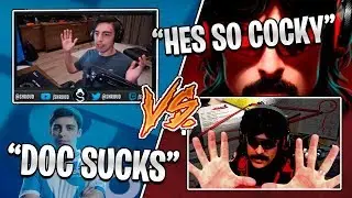 🤬SHROUD And DOC *BEEF* After TRASH TALK in Apex Legends