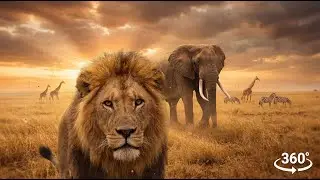 Wildlife in 360&deg; VR 🌍 | Realistic Animal Safari Experience | 4K Virtual Reality