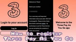 Фактическая регистрация 3Uk Three Pay As You Go Sim | Джессика Танон