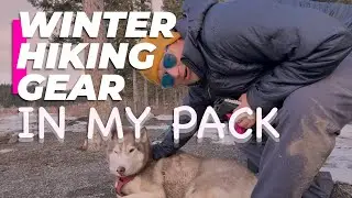 WINTER DAY HIKING GEAR - WHAT'S IN MY PACK AFTER A HIKE