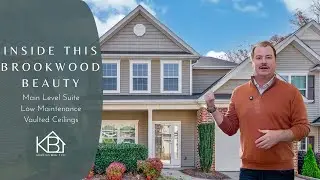 Charming Townhome Tour | Greenville SC | Main-Level Primary Suite | Granite Kitchen